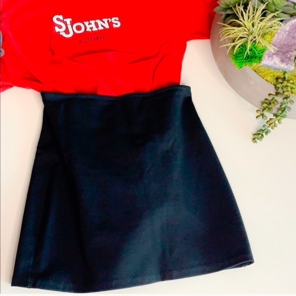 Solemio Los Angeles Black Mini Skirt medium